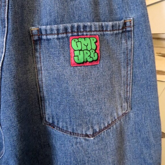 Empyre Tori 90s Medium Wash Denim Skate Jeans Size Small - Picture 12 of 14